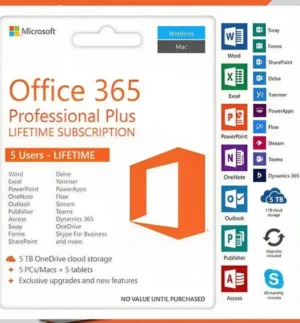 Office 365 Pro Plus 1 PC/MAC