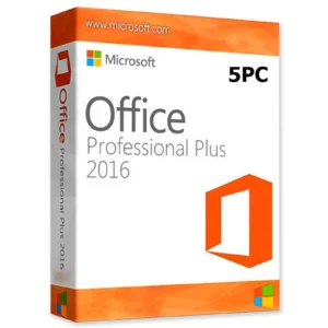Microsoft Office 2016 Professional Plus 5PC